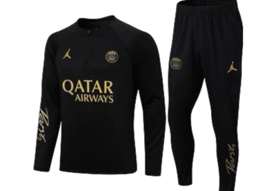 PSG Technical Tracksuit Black/Gold