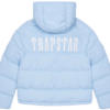 Trapstar Decoded Hooded Puffer 2.0 Ice Blue