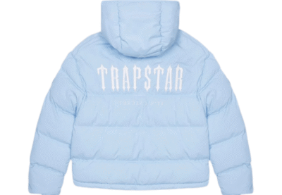 Trapstar Decoded Hooded Puffer 2.0 Ice Blue
