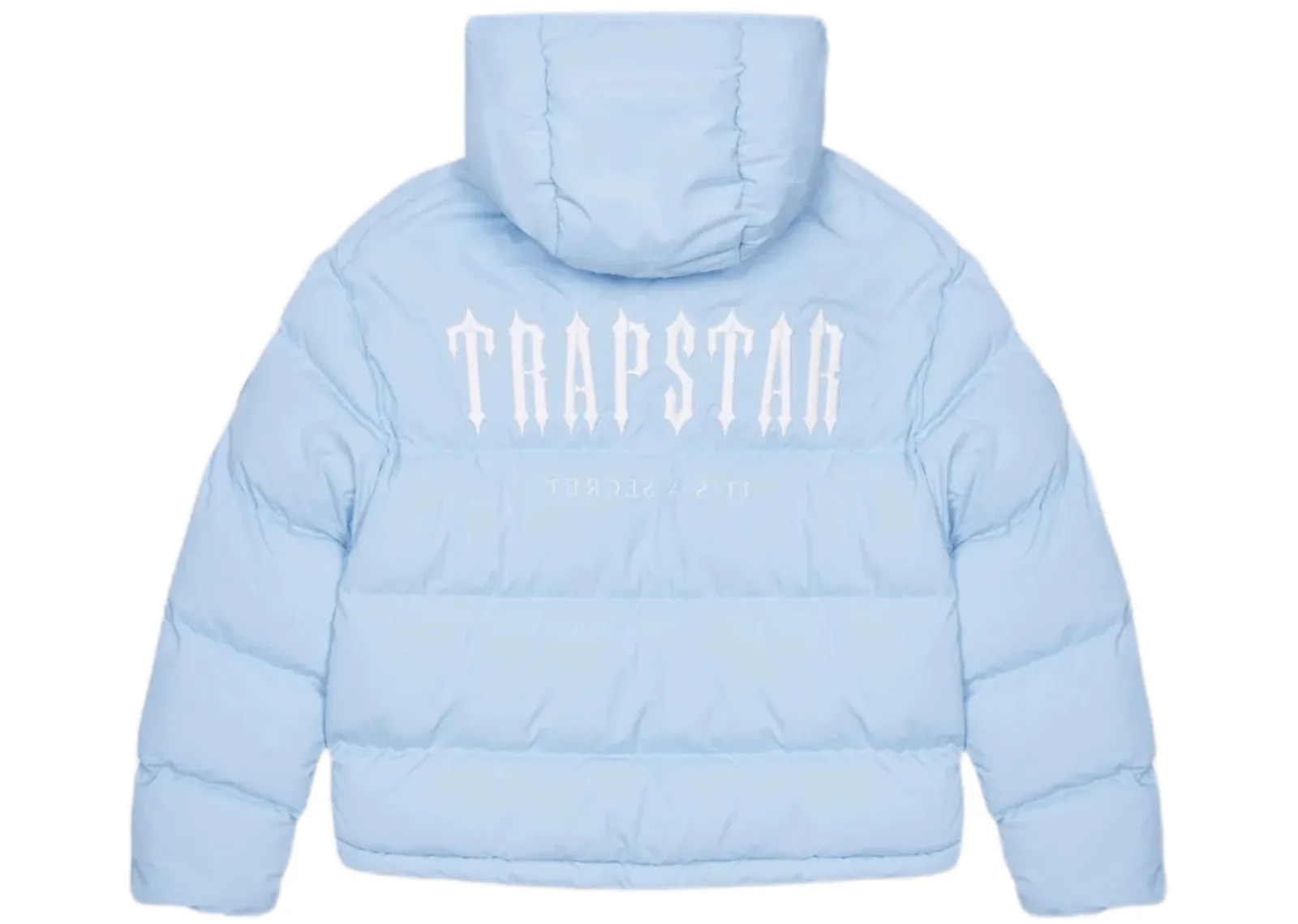 Trapstar Decoded Hooded Puffer 2.0 Ice Blue