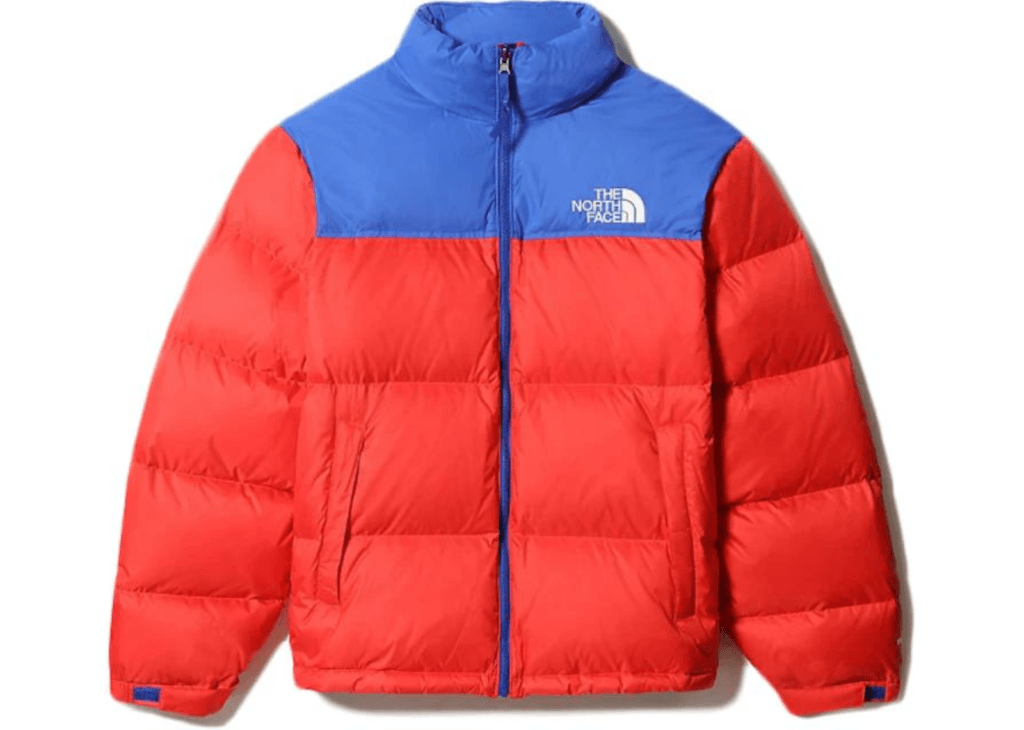 The North Face 1996 Retro Nuptse Red/Blue Jacket - Step Up Sneakers