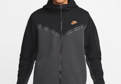 Nike Tech Fleece Black/Orange Full Set