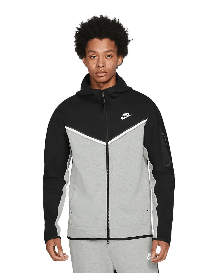 Nike Tech Fleece Grey & Black Full Set