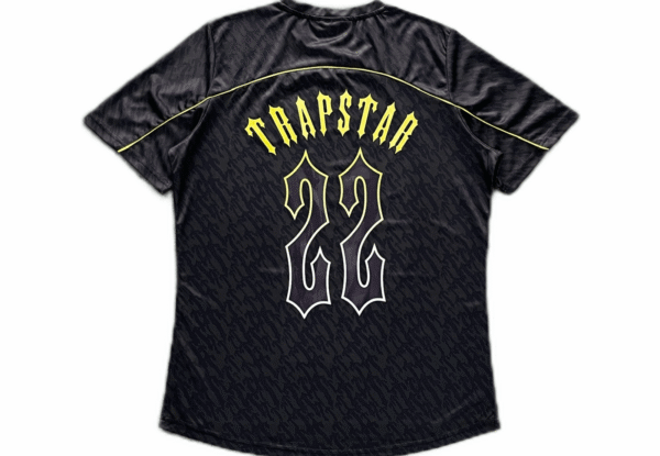 Trapstar Monogram Black/Lime Jersey
