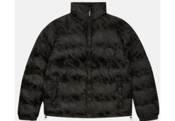Trapstar T Jacquard Puffer Jacket Black