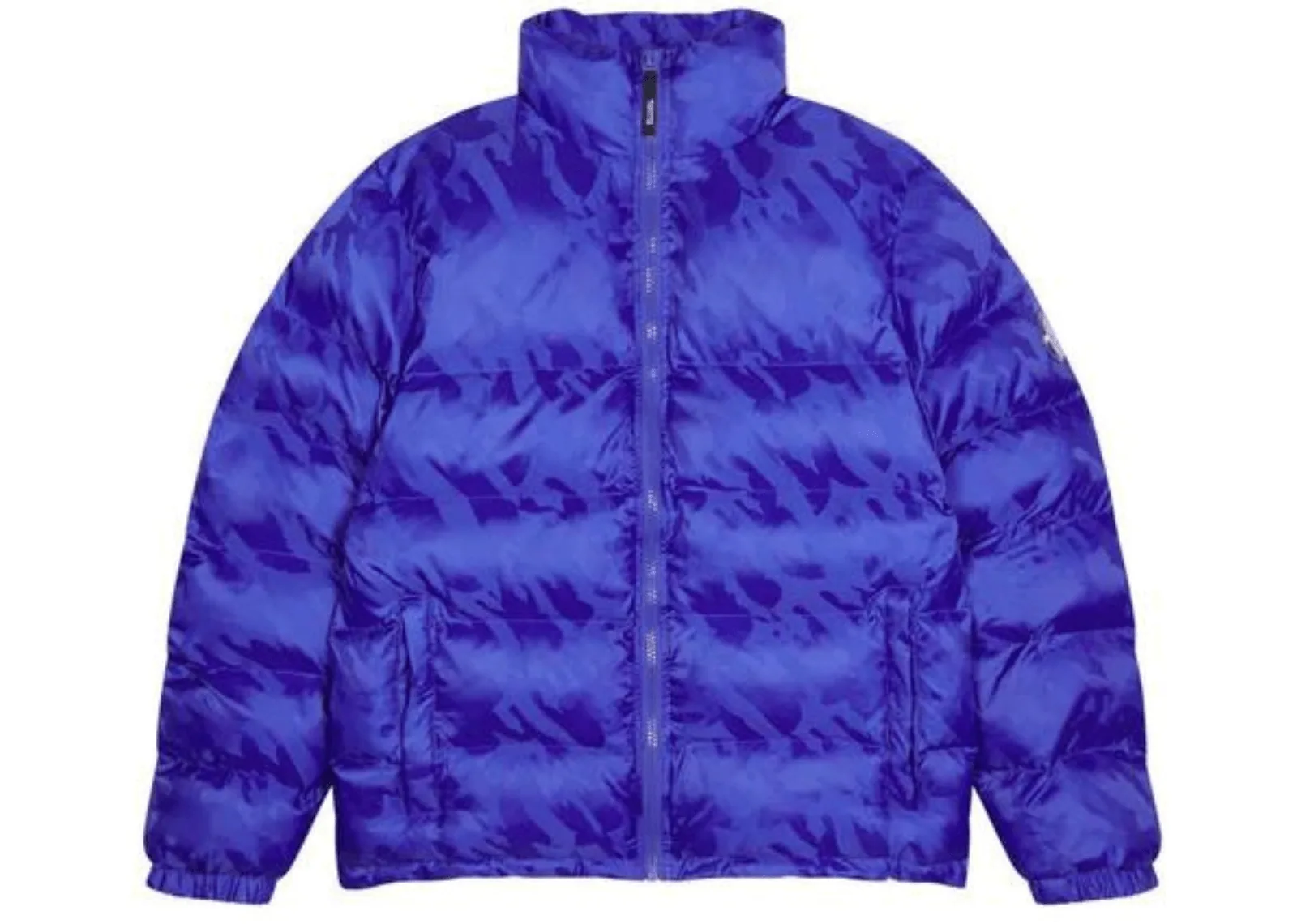 Trapstar T Jacquard Puffer Jacket Dazzling Blue front