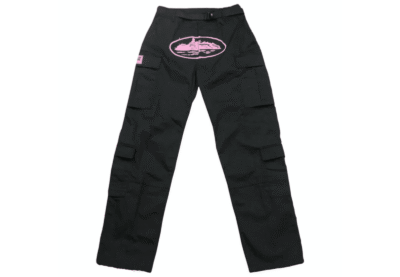 Corteiz Cargo Pants Guerillaz Pink