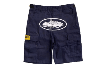 Corteiz Cargo Shorts Navy Blue