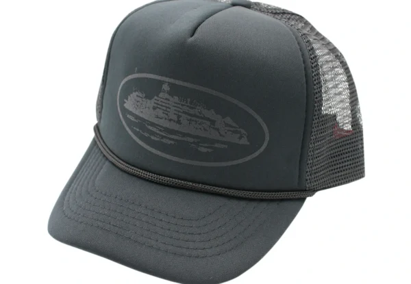 Corteiz Alcatraz Hat Black