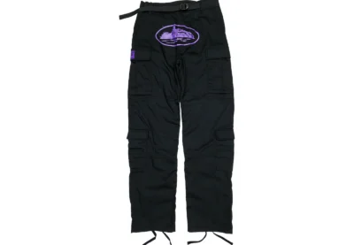 Corteiz Cargo Pants Guerillaz Purple