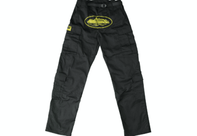 Corteiz Cargo Pants Guerillaz Yellow