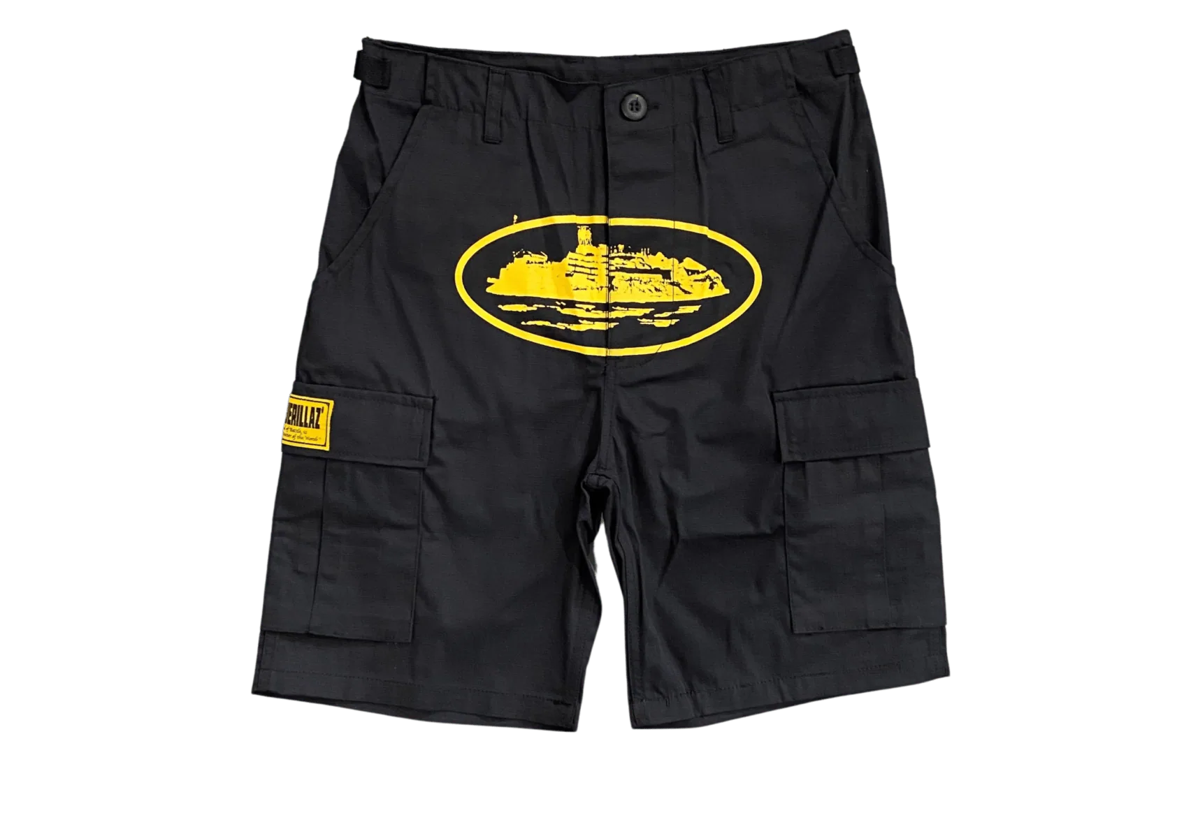 Corteiz Cargo Shorts Yellow