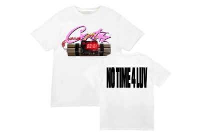 Corteiz No Time 4 Luv T-Shirt White