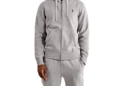 Polo Ralph Lauren Zip Up Hoodie Grey