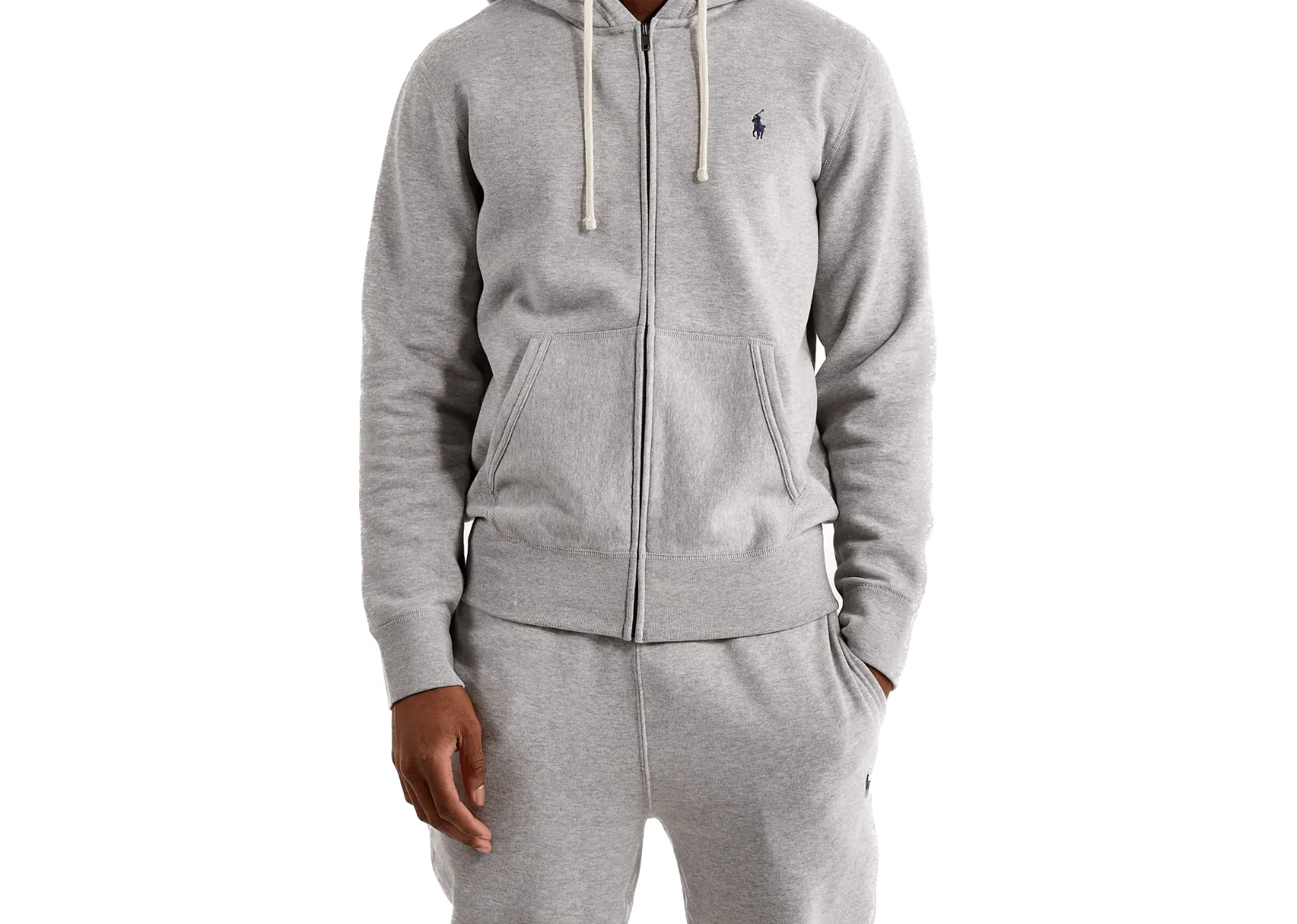 Polo Ralph Lauren Zip Up Hoodie Grey