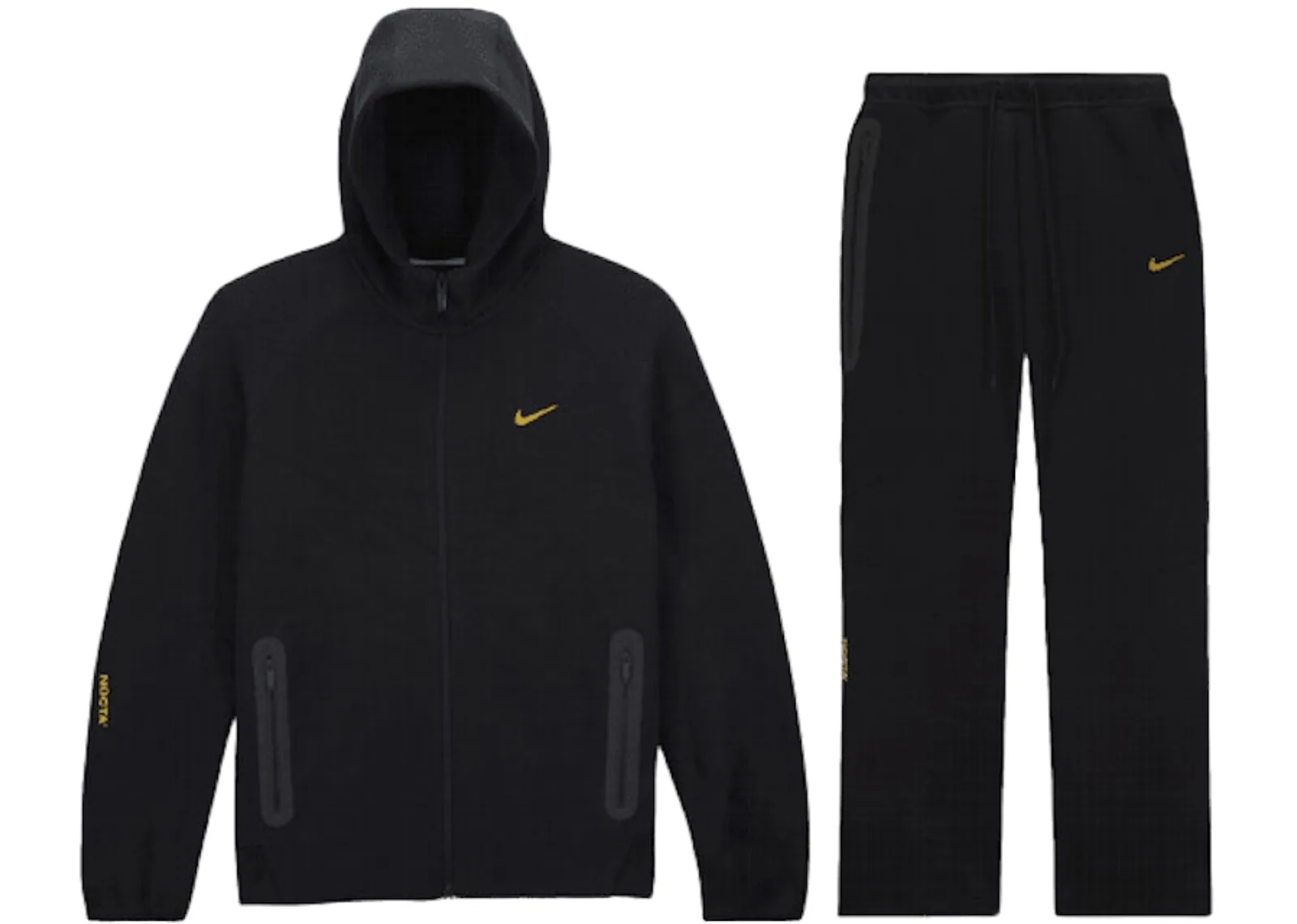 Nike x NOCTA Tech Fleece Black Fullset