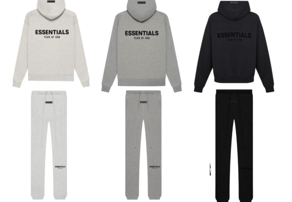 Essentials SS22Tracksuits White | Grey| Black