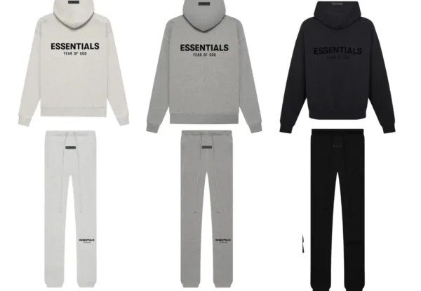 Essentials SS22Tracksuits White | Grey| Black