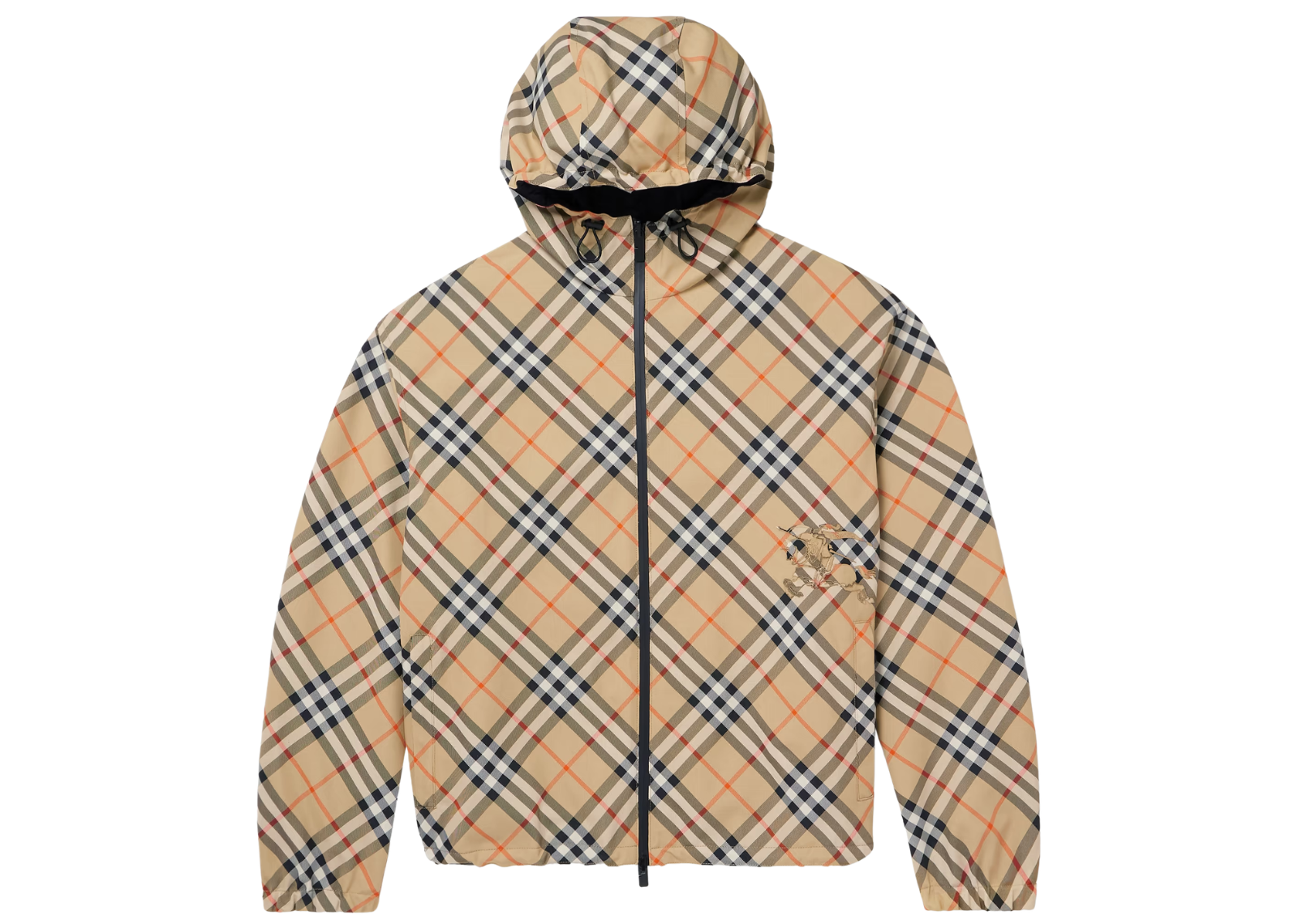 Burberry Reversible Checked Hooded Jacket
