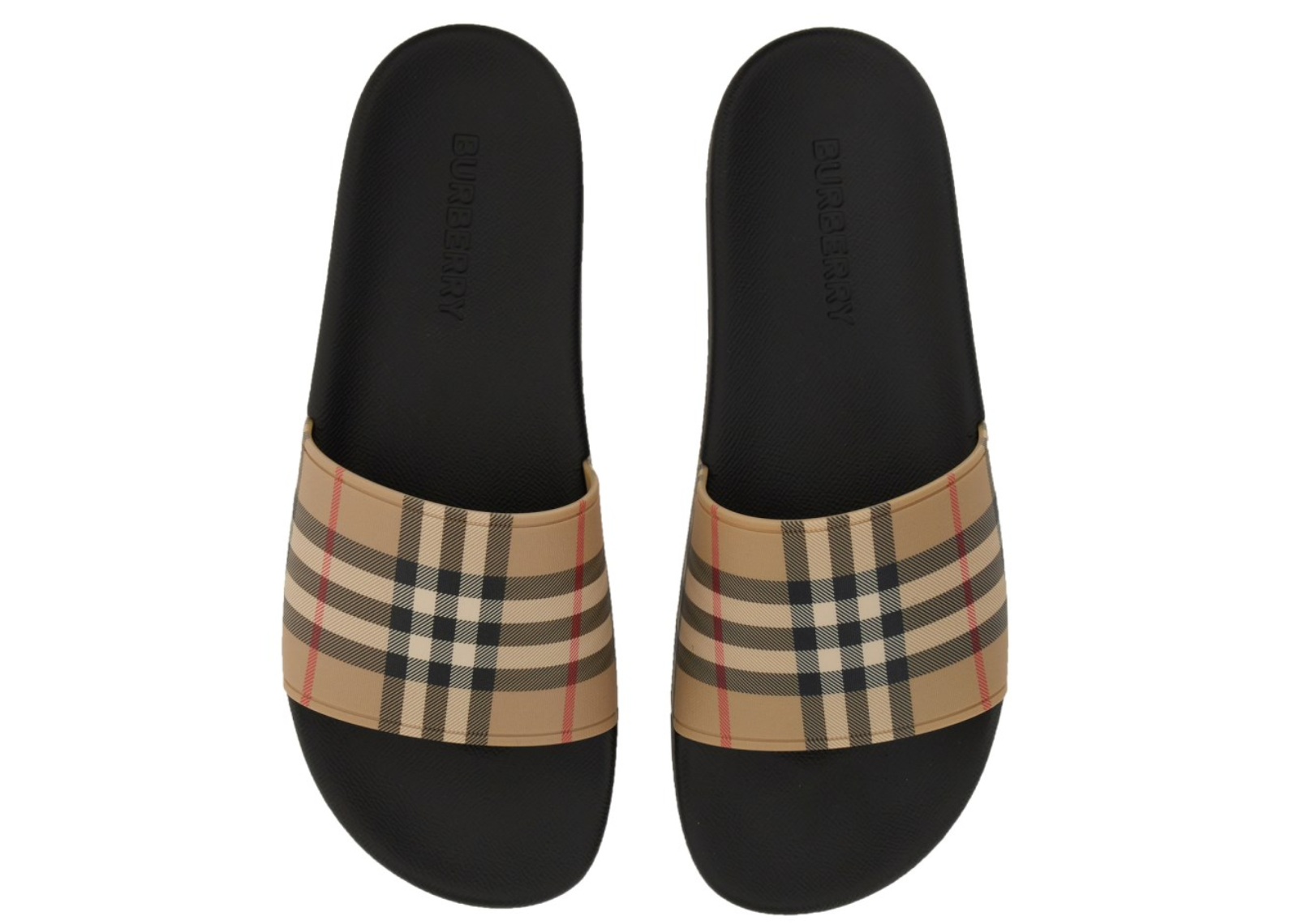 Burberry Vintage Check Slides Sandals