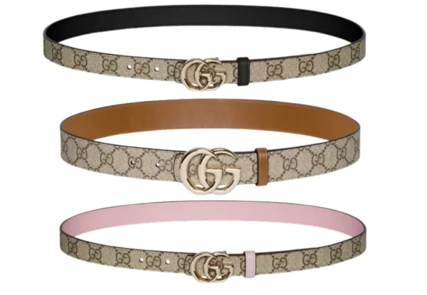 Gucci GG Marmont Women’s Belt – Beige|Pink|Black