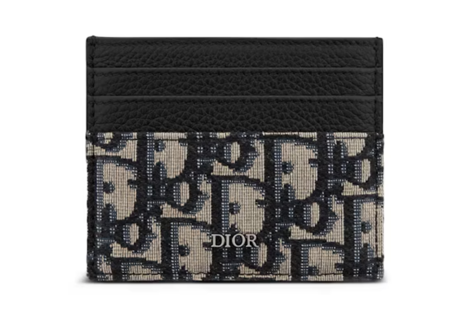 Dior Oblique Jacquard 6 Slot Card Holder