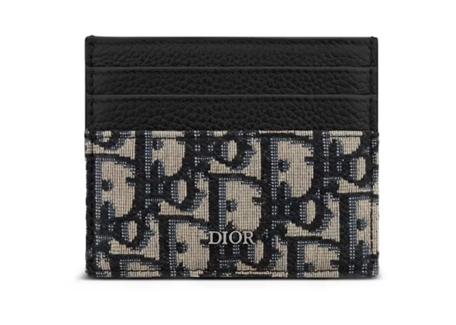 Dior Oblique Jacquard 6 Slot Card Holder
