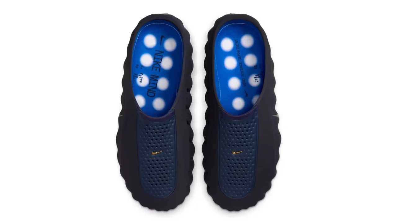 Nike Mind 001 Slide Blackened Blue Game Royal - Image 5