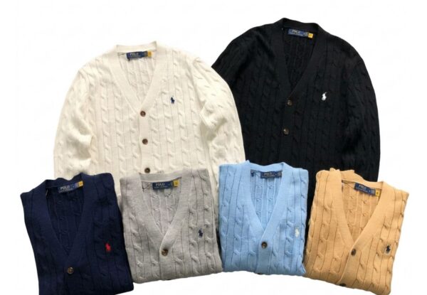 Polo Ralph Lauren Cable Knit Cardigan | Premium 6-Colour Essential Knitwear
