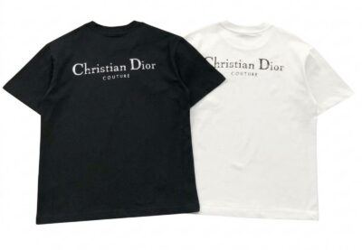Dior CD "Le C" White| Black T-shirt