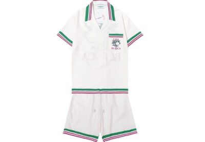 Casablanca Shirt & Shorts Screened Print Set
