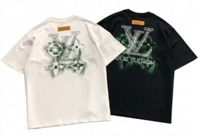 LV Pixel Monogram Short Sleeved T-Shirt