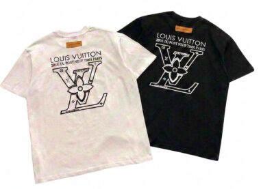 LV Oversized Monogram Outline T-Shirt