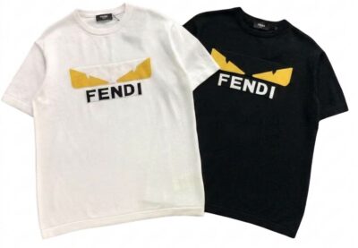 Fendi Monster Eyes Logo T-Shirt