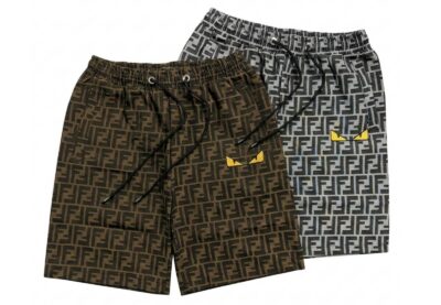 Fendi Zucca Monster Eyes Shorts