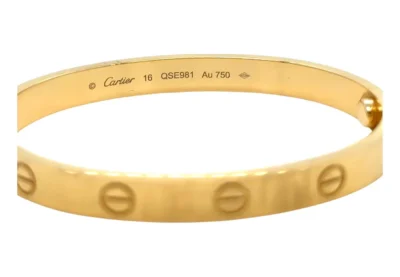 Cartier Love Bracelet Real Silver