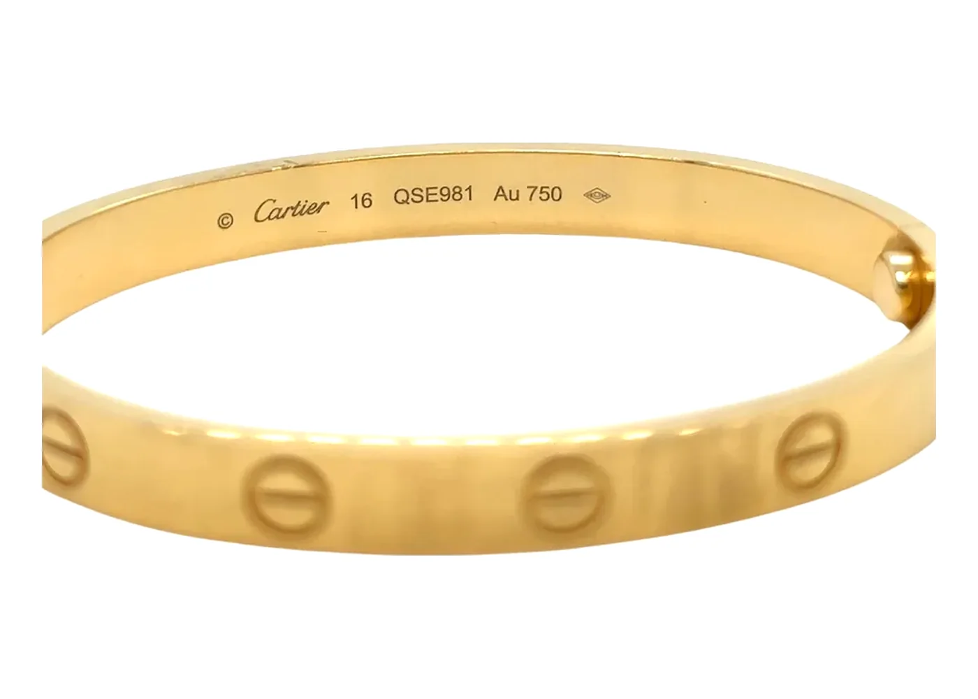 Cartier Love Bracelet Real Silver