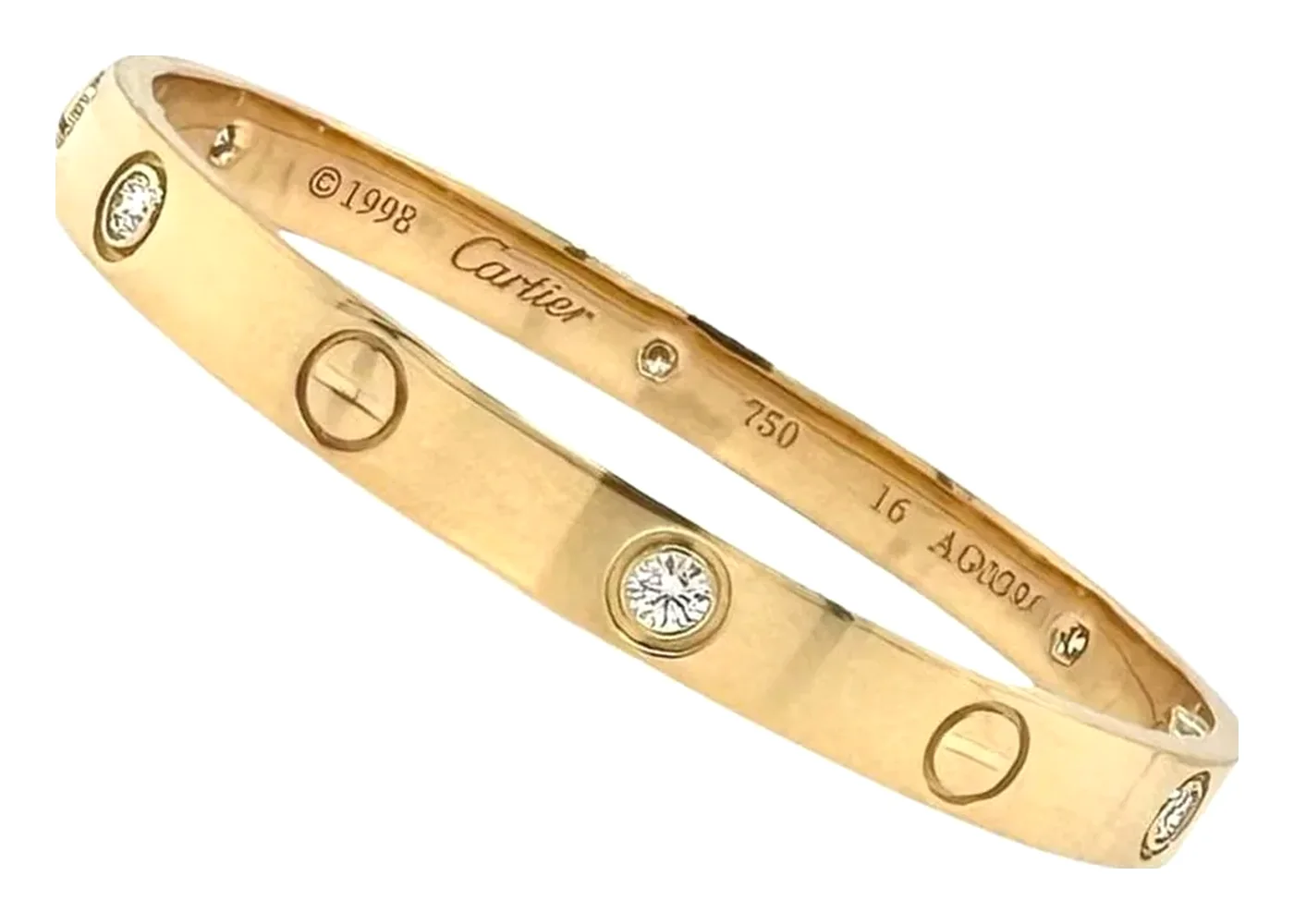 Cartier Love Bracelet Real Silver